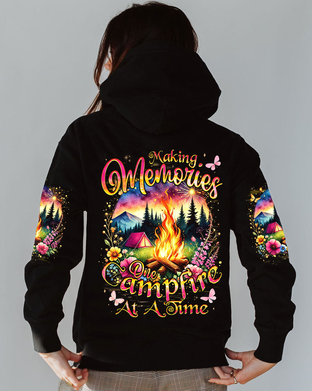 MAKING MEMORIES ONE CAMPFIRE AT A TIME ALL OVER PRINT - TYQY2406245