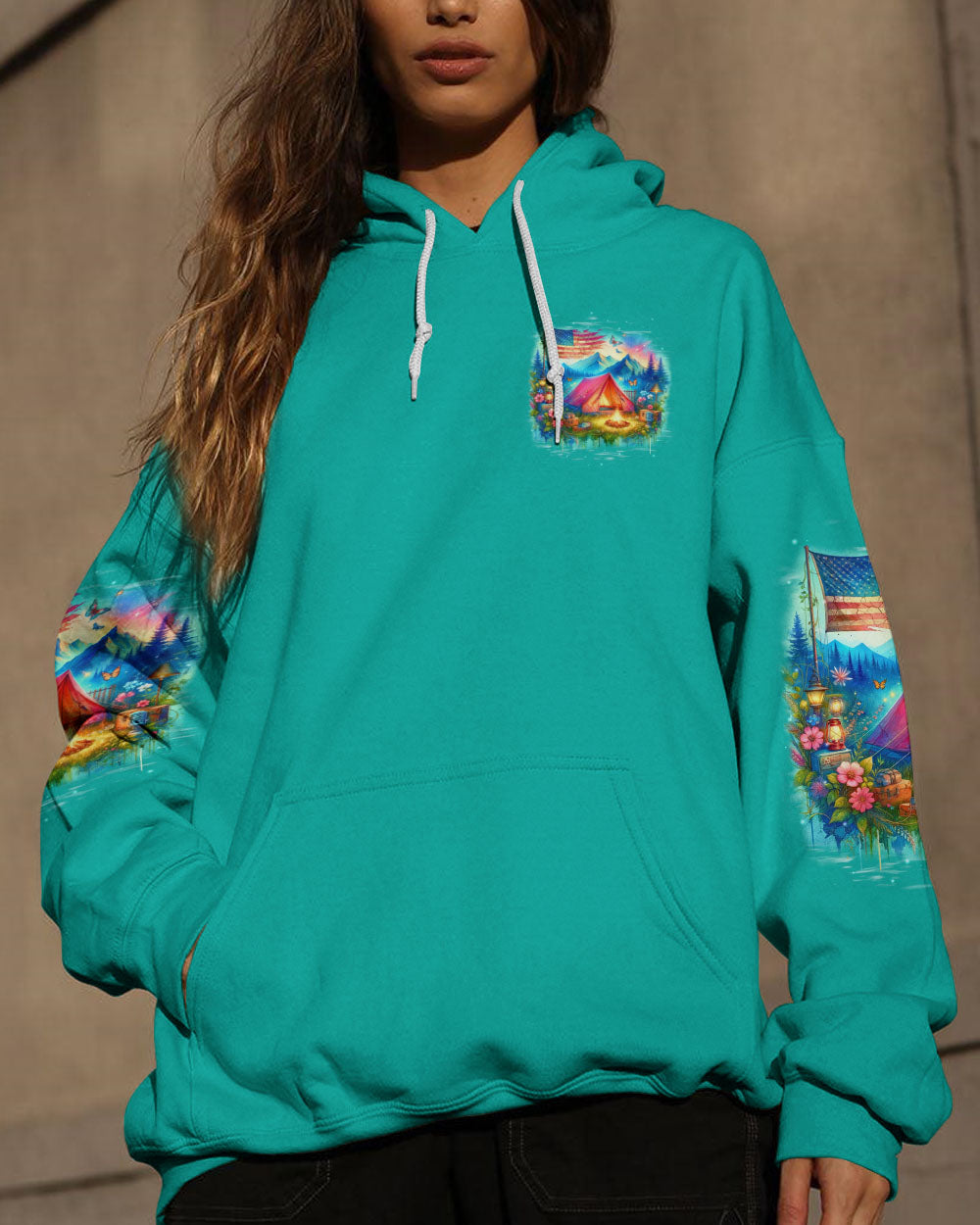 MAKING MEMORIES ONE CAMPFIRE AT A TIME ALL OVER PRINT - TYQY2604243