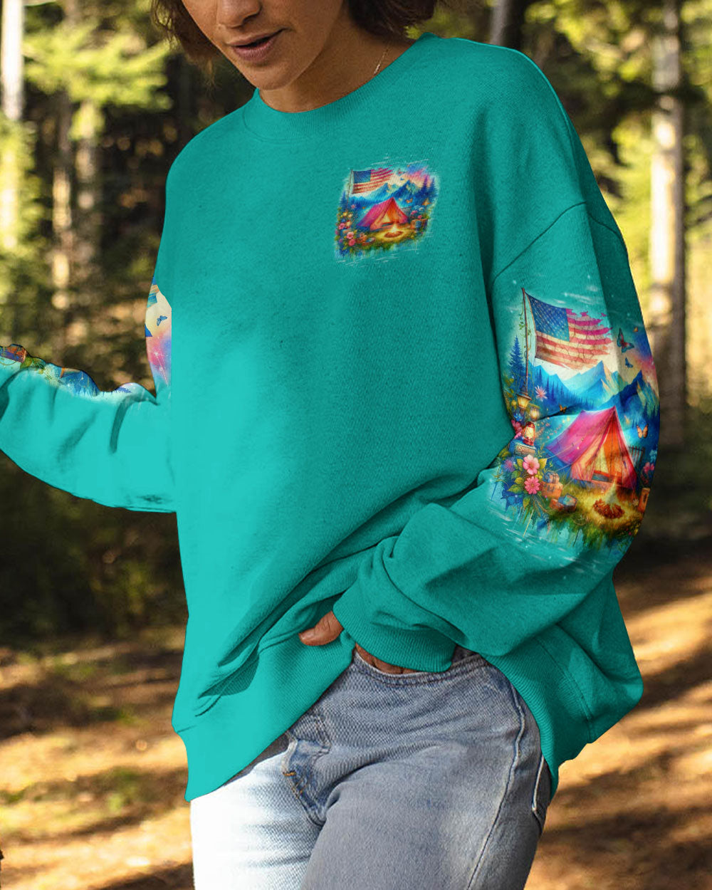 MAKING MEMORIES ONE CAMPFIRE AT A TIME ALL OVER PRINT - TYQY2604243