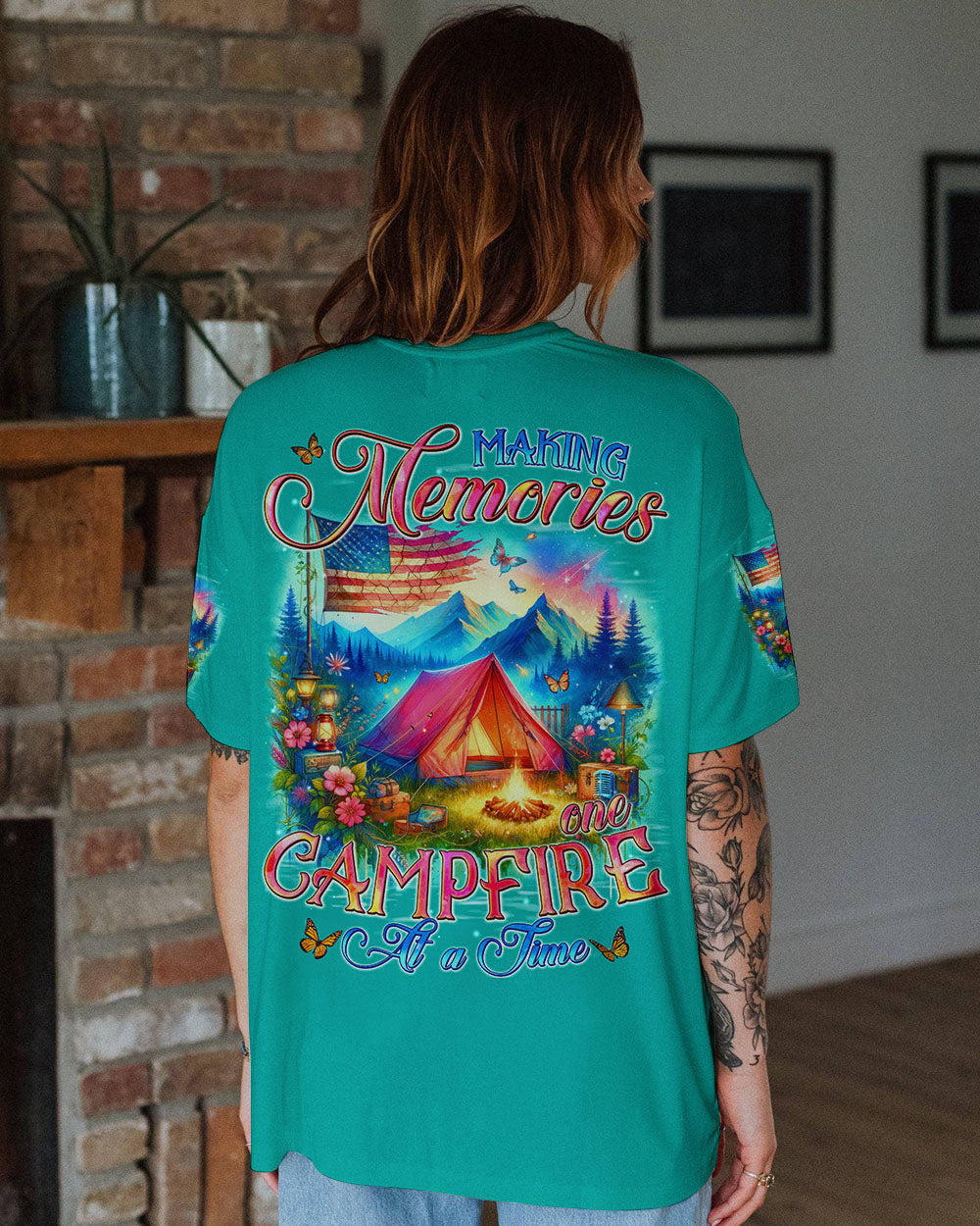 MAKING MEMORIES ONE CAMPFIRE AT A TIME ALL OVER PRINT - TYQY2604243