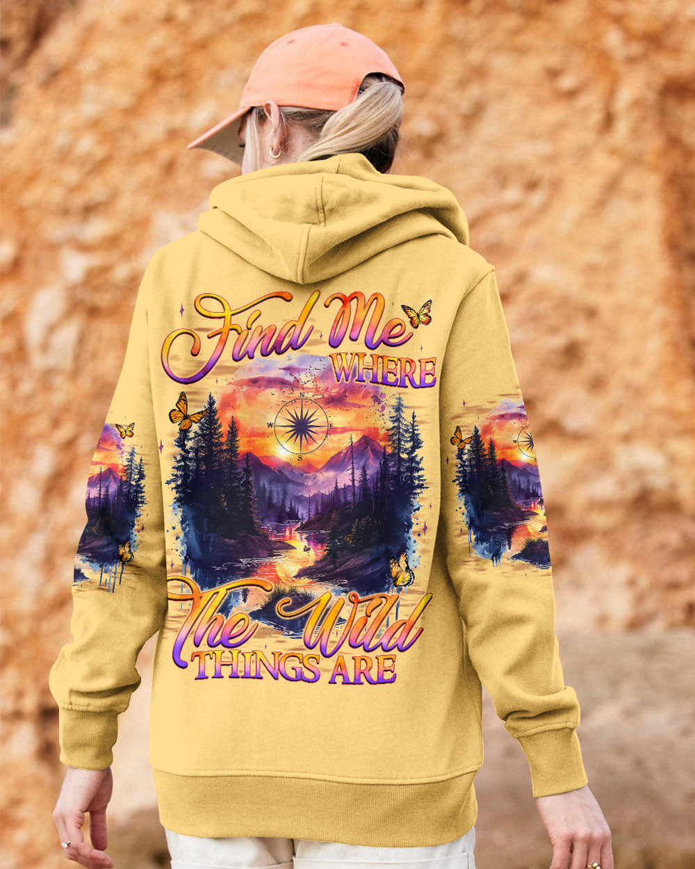 FIND ME WHERE THE WILD THINGS ARE ALL OVER PRINT - TYQY2609241