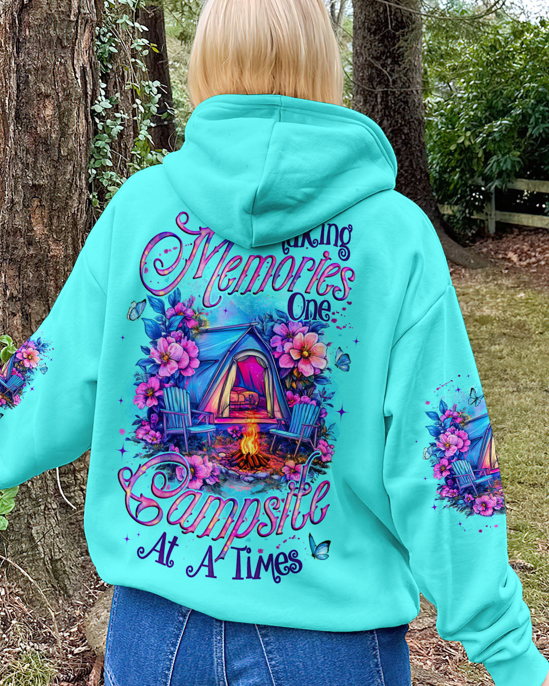 MAKING MEMORIES ONE CAMPSITE AT A TIME ALL OVER PRINT - TYQY2805252