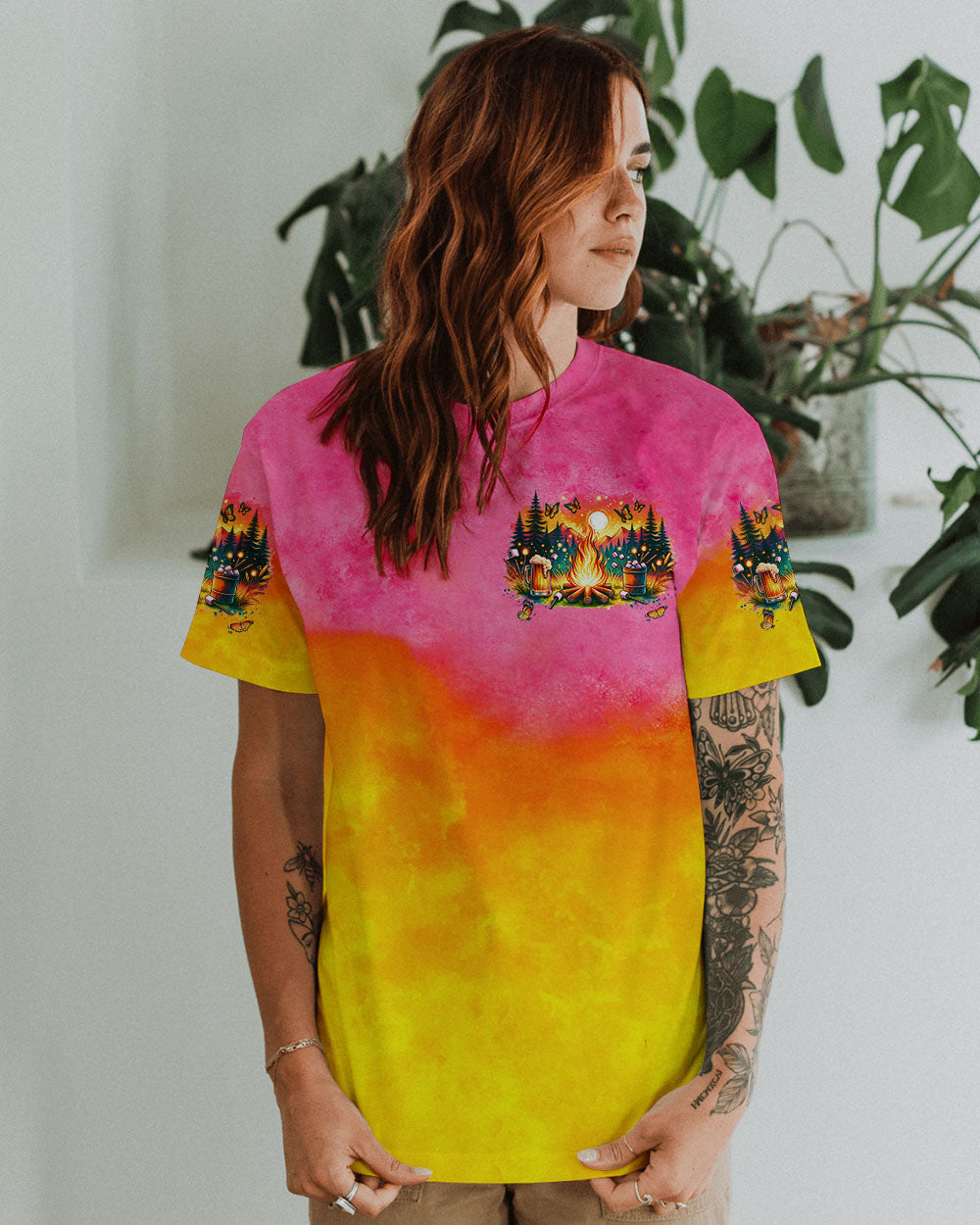 THE BEST MEMORIES ARE MADE CAMPING ALL OVER PRINT - TYQY2806244