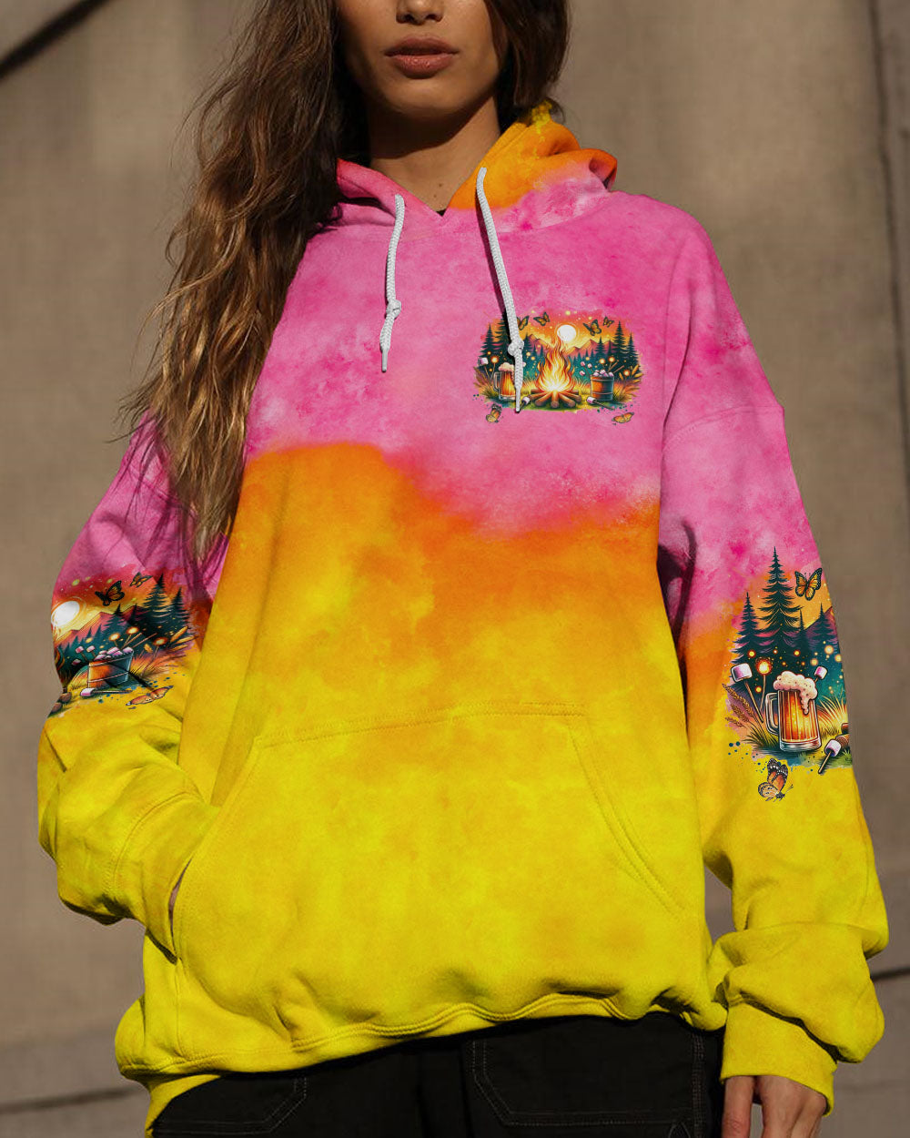 THE BEST MEMORIES ARE MADE CAMPING ALL OVER PRINT - TYQY2806244