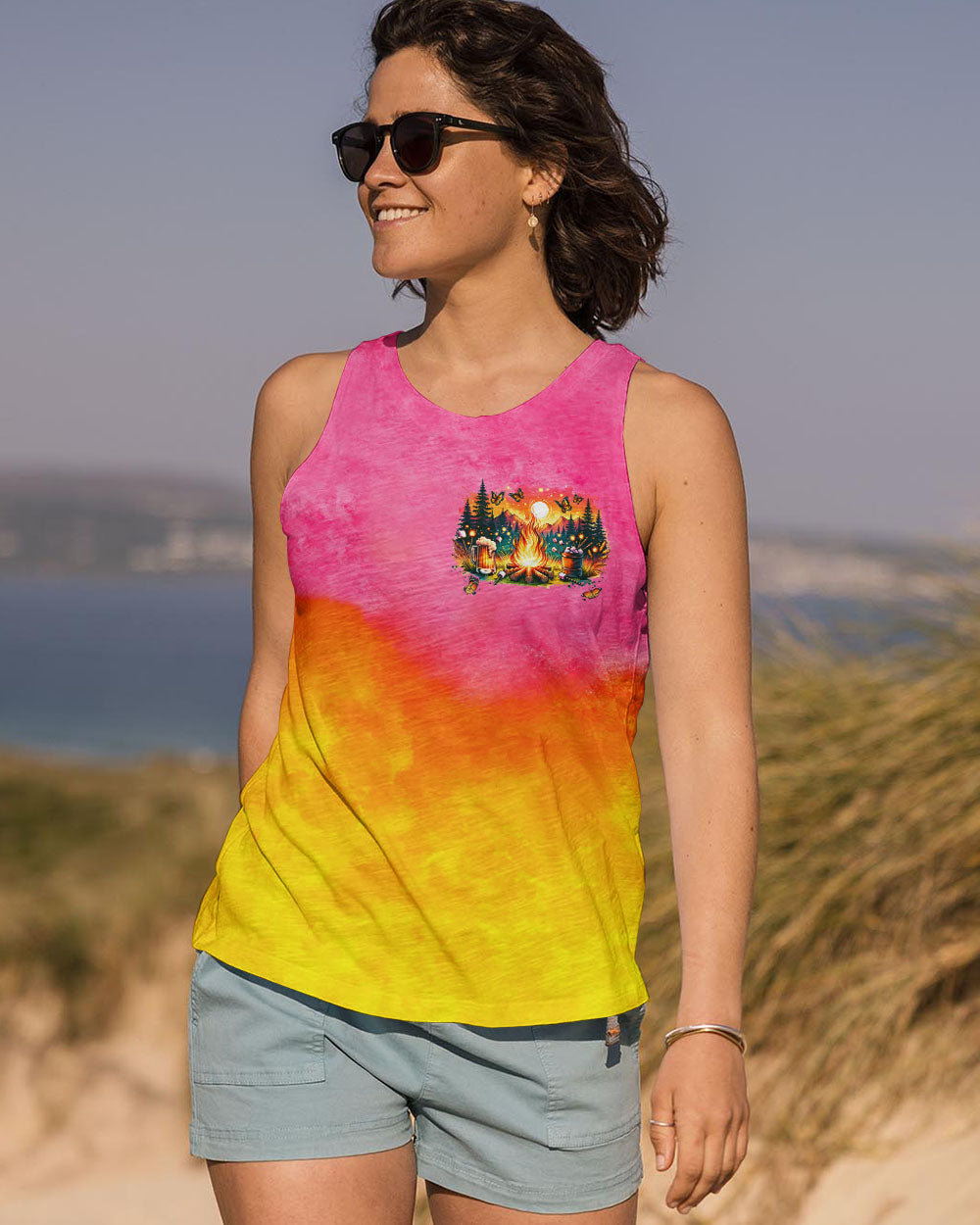 THE BEST MEMORIES ARE MADE CAMPING ALL OVER PRINT - TYQY2806244