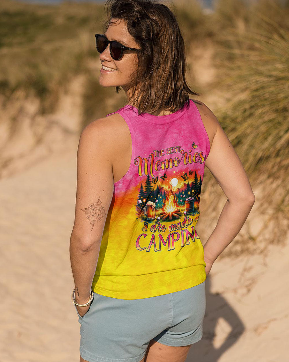 THE BEST MEMORIES ARE MADE CAMPING ALL OVER PRINT - TYQY2806244