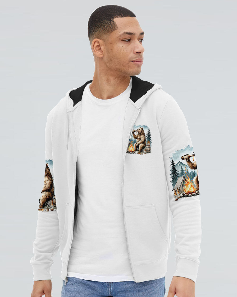 I WILL DRINK EVERYWHERE BIGFOOT ALL OVER PRINT - TYQY2808241
