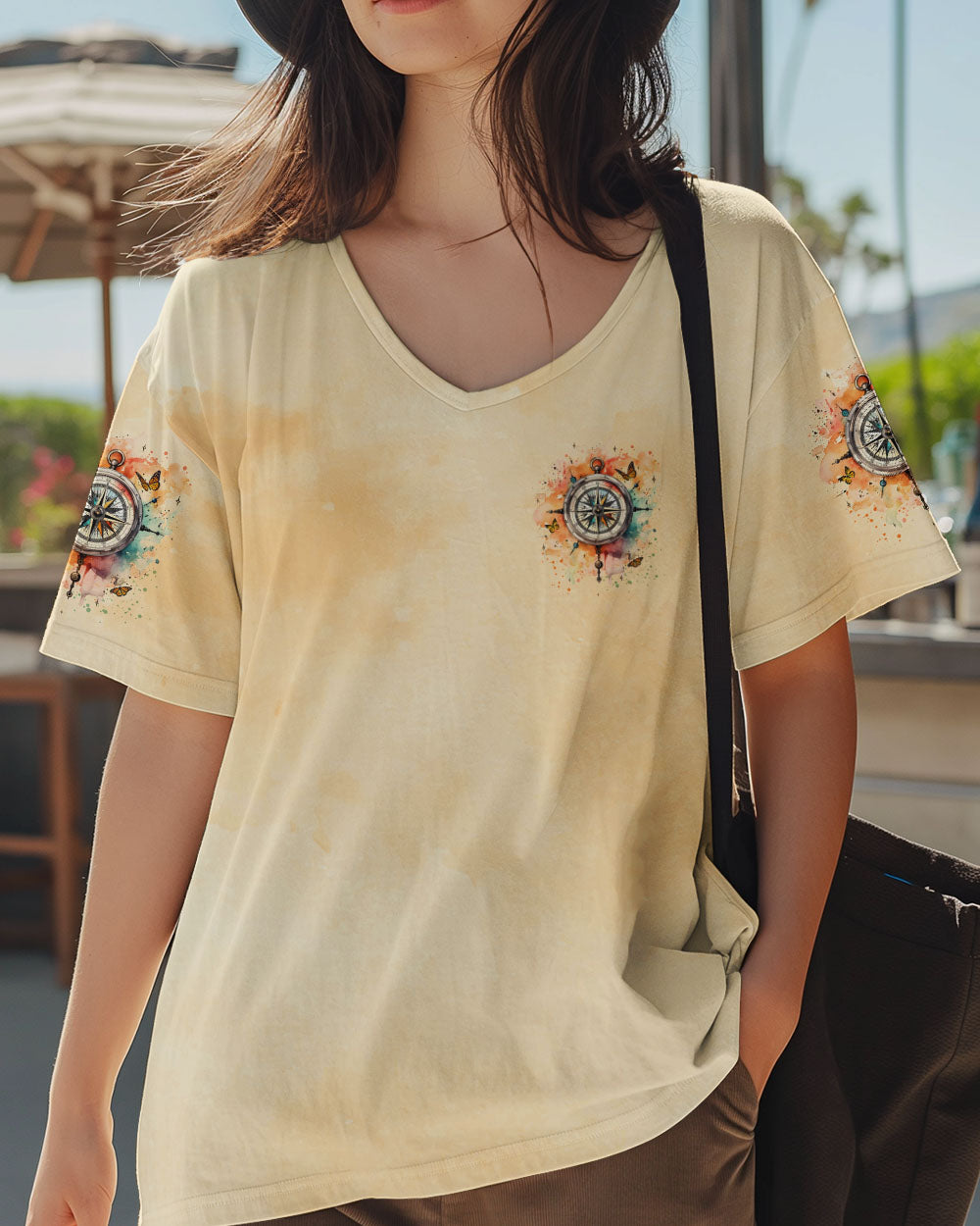 NOT ALL WHO WANDER ARE LOST COMPASS ALL OVER PRINT - TYQY2810243
