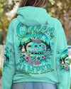 QUEEN OF THE CAMPER ALL OVER PRINT - TYQY2907242
