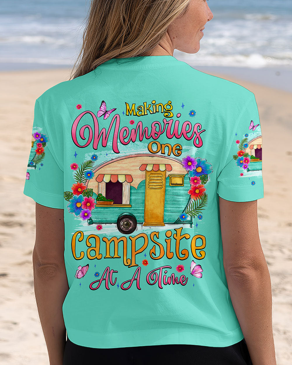 MAKING MEMORIES ONE CAMPSITE AT A TIME ALL OVER PRINT - TYQY3010244
