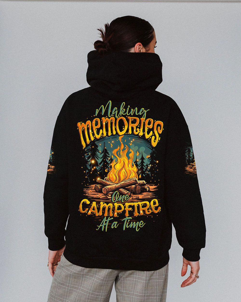 MAKING MEMORIES ONE CAMPFIRE AT A TIME ALL OVER PRINT - TYTD0108251