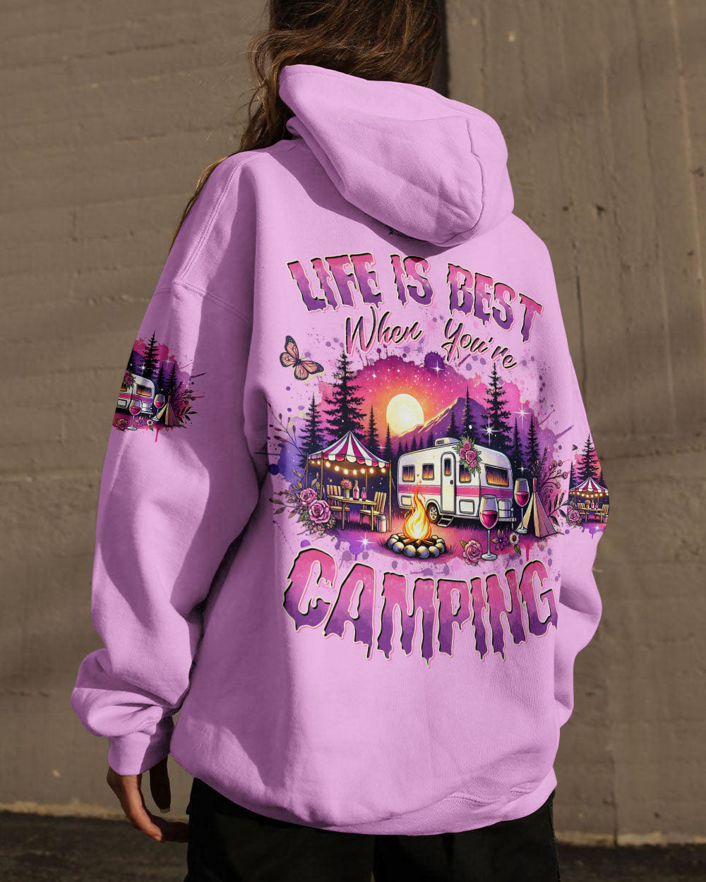 LIFE IS BEST WHEN YOU'RE CAMPING ALL OVER PRINT - TYTD0307241