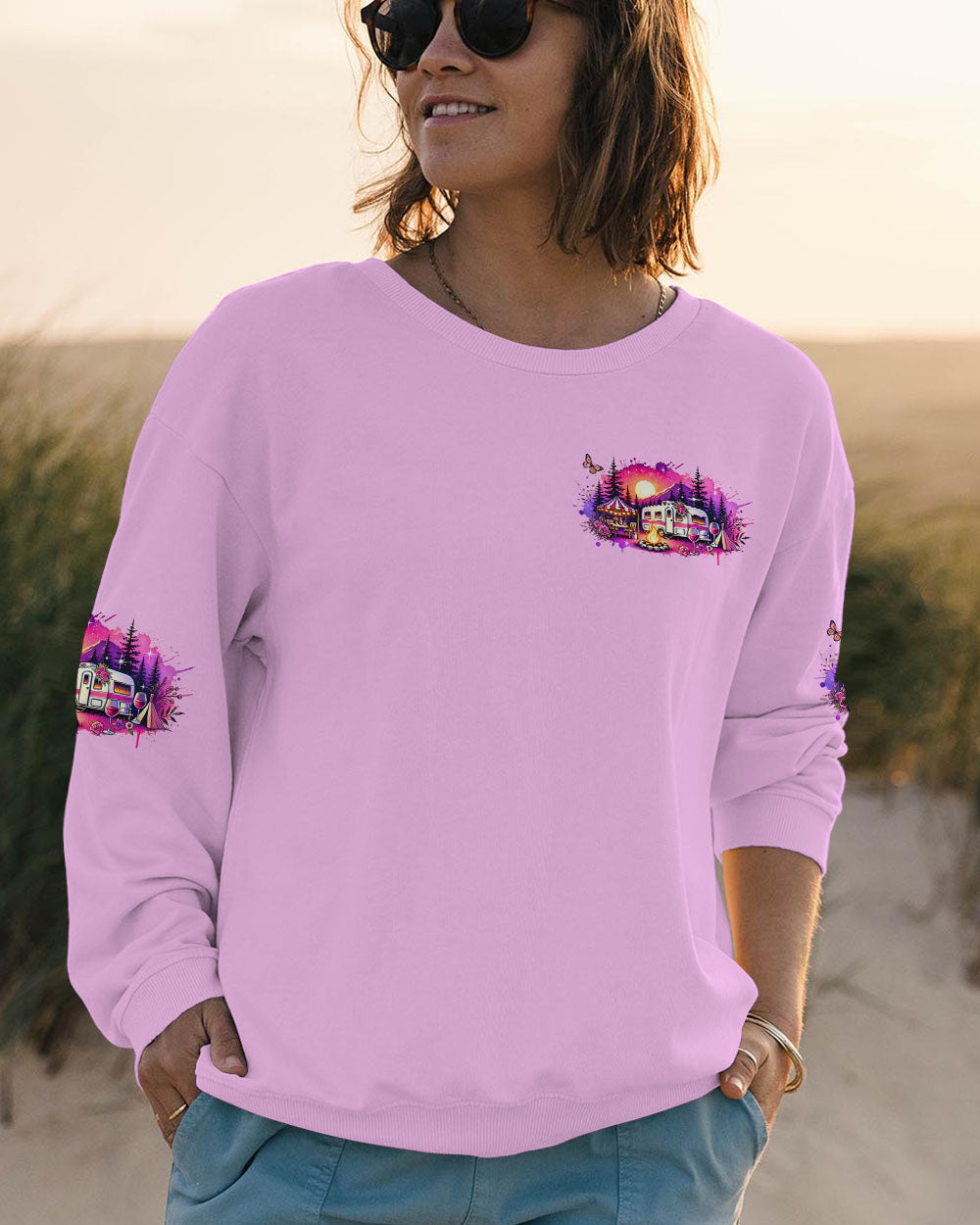 LIFE IS BEST WHEN YOU'RE CAMPING ALL OVER PRINT - TYTD0307241