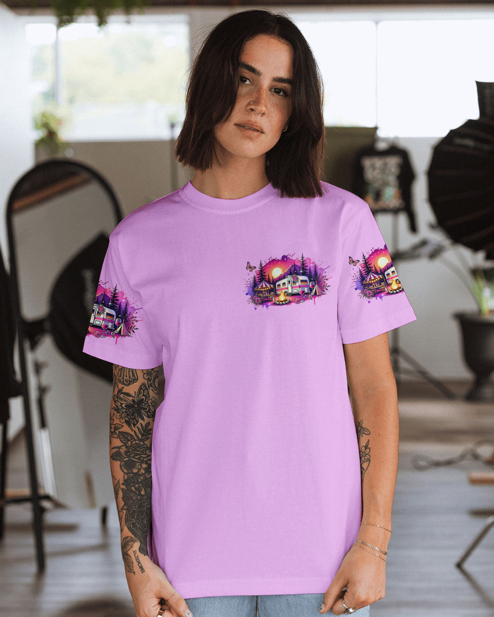 LIFE IS BEST WHEN YOU'RE CAMPING ALL OVER PRINT - TYTD0307241