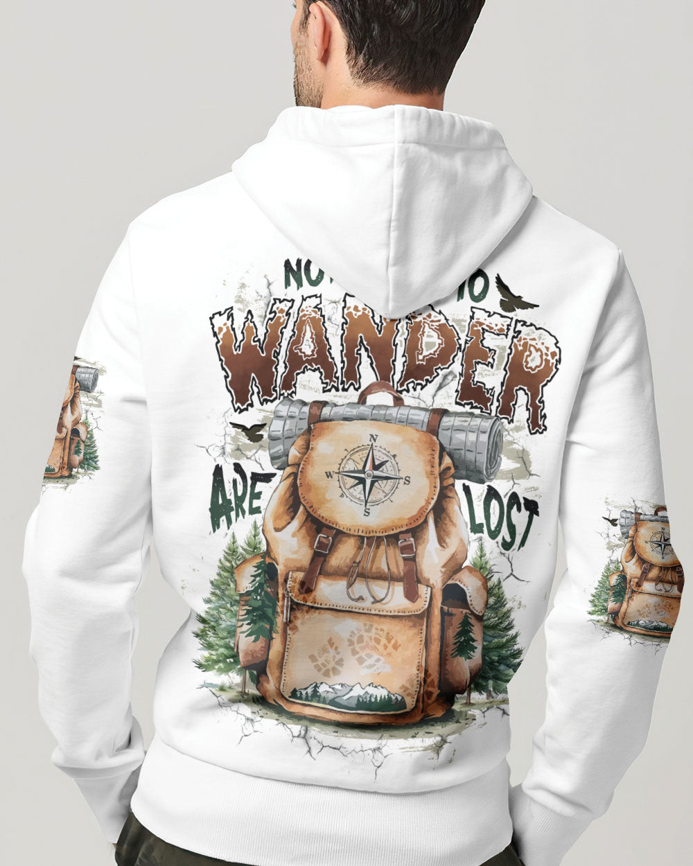 NOT ALL WHO WANDER ARE LOST ALL OVER PRINT - TYTD0309253
