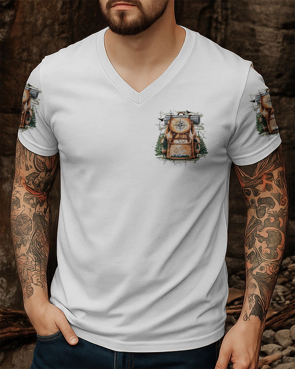 NOT ALL WHO WANDER ARE LOST ALL OVER PRINT - TYTD0309253