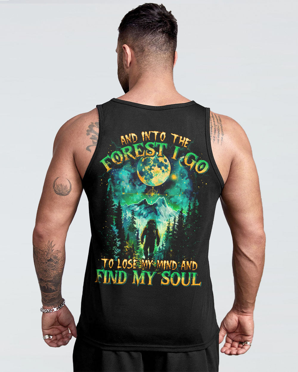 AND INTO THE FOREST I GO BIGFOOT ALL OVER PRINT - TYTD0502253