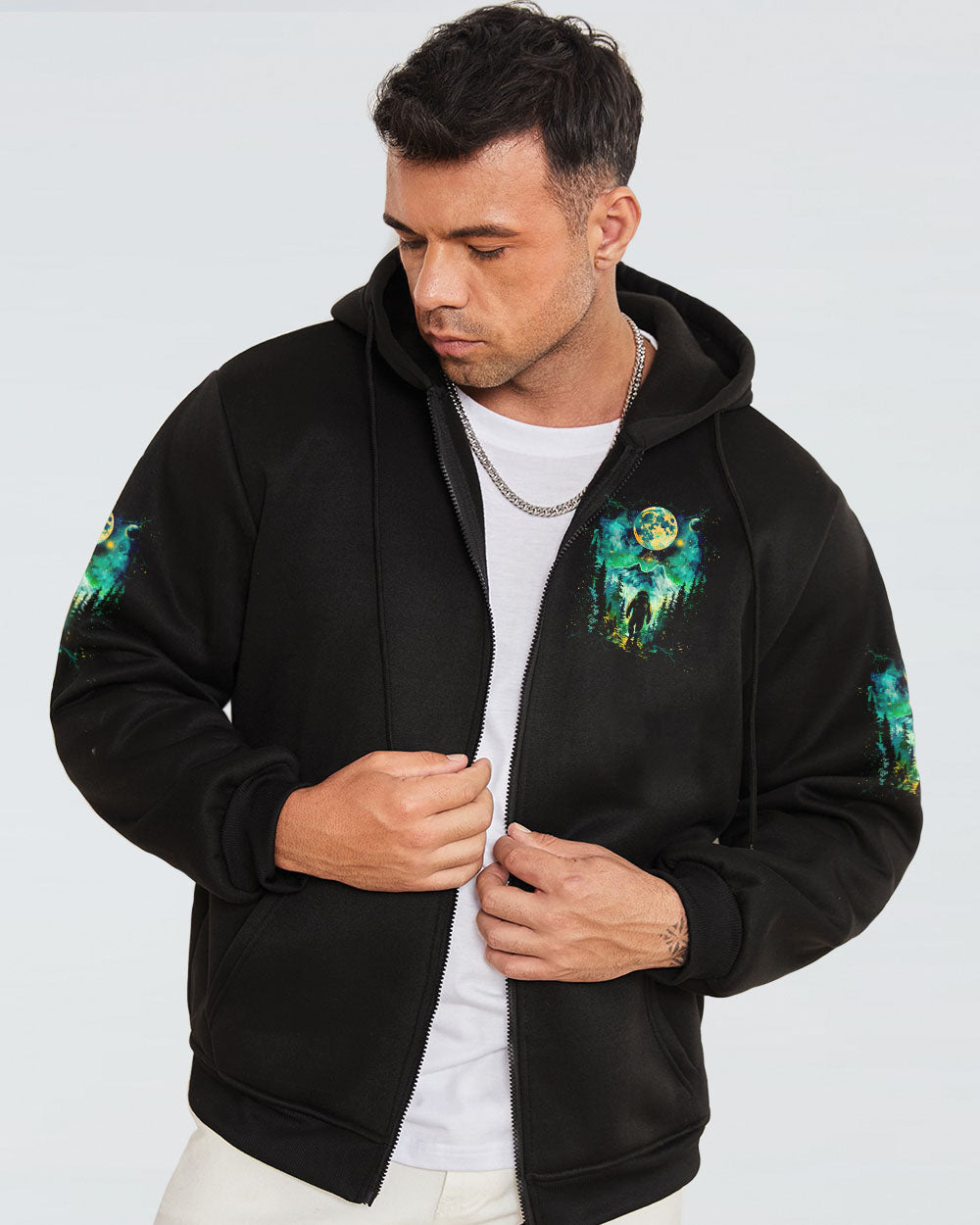 AND INTO THE FOREST I GO BIGFOOT ALL OVER PRINT - TYTD0502253