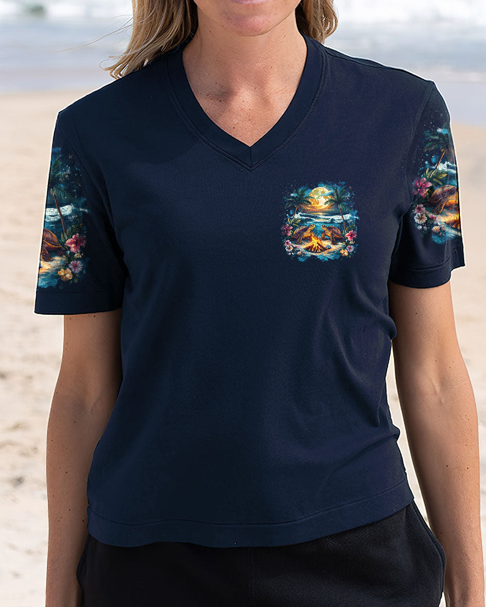 MAKING MEMORIES ONE CAMPFIRE AT A TIME TURTLE ALL OVER PRINT - TYTD0712243