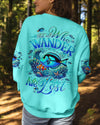 NOT ALL WHO WANDER ARE LOST FISH ALL OVER PRINT - TYTD0907241