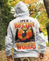 LIFE IS BETTER IN THE WOODS DEER ALL OVER PRINT - TYTD1007253