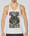 THE CLOSER I GET TO NATURE WOLF ALL OVER PRINT - TYTD1109241