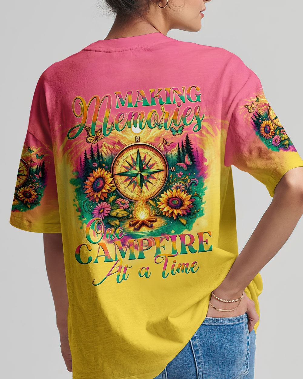 MAKING MEMORIES ONE CAMPFIRE AT A TIME ALL OVER PRINT - TYTM1505242