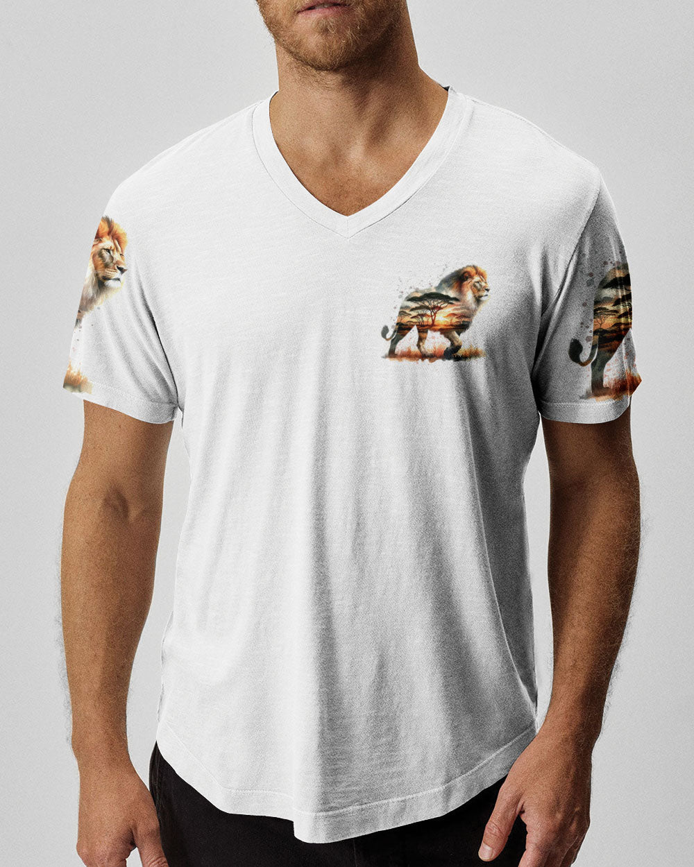 NOT ALL WHO WANDER ARE LOST LION ALL OVER PRINT - TYTD1809242