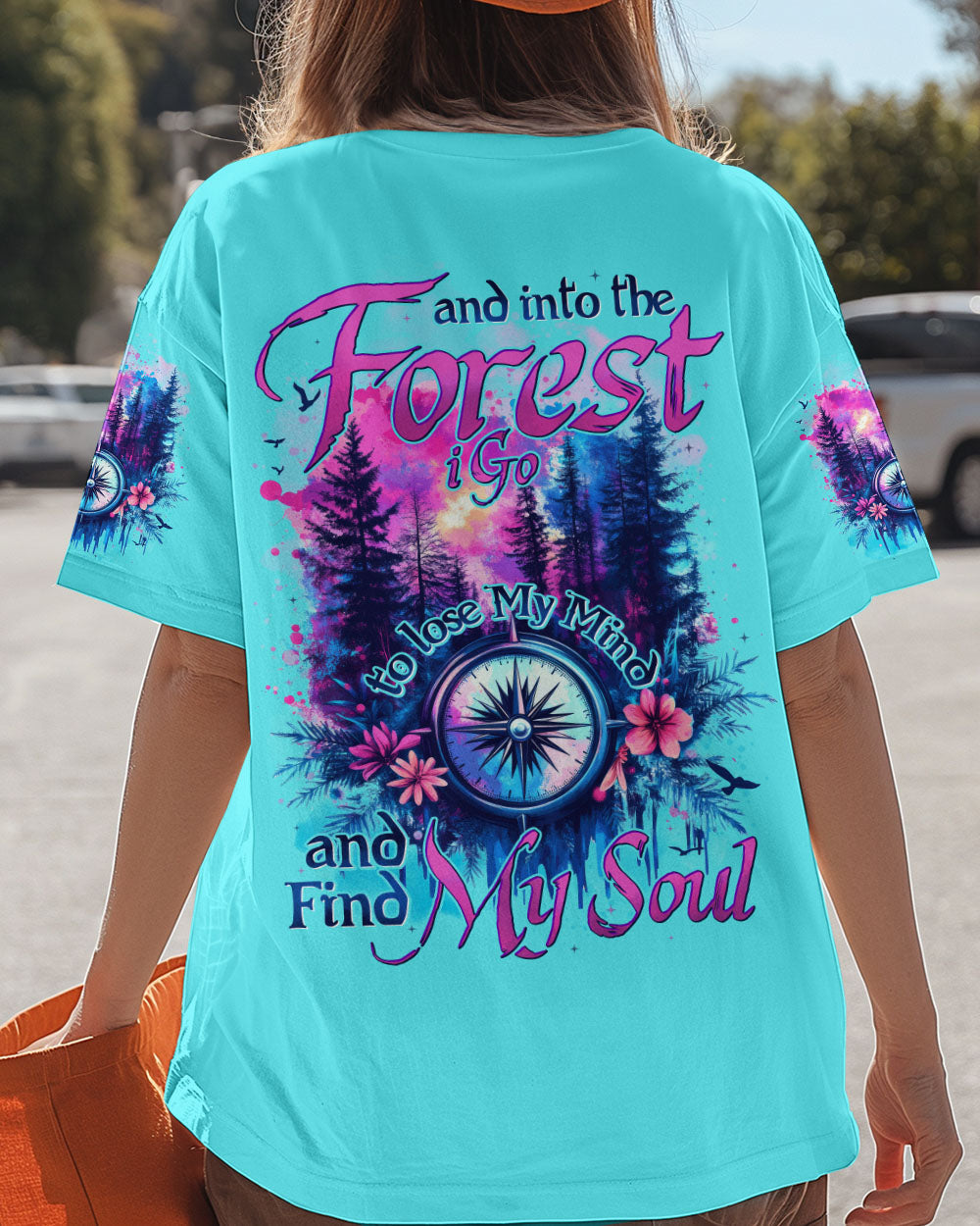 AND INTO THE FOREST I GO COMPASS ALL OVER PRINT - TYTD2006253