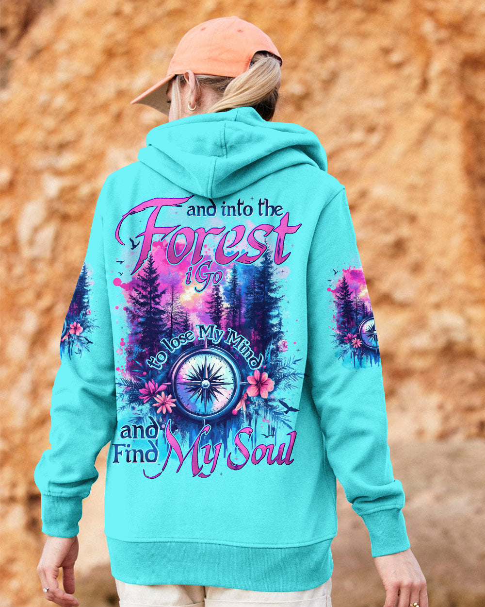 AND INTO THE FOREST I GO COMPASS ALL OVER PRINT - TYTD2006253