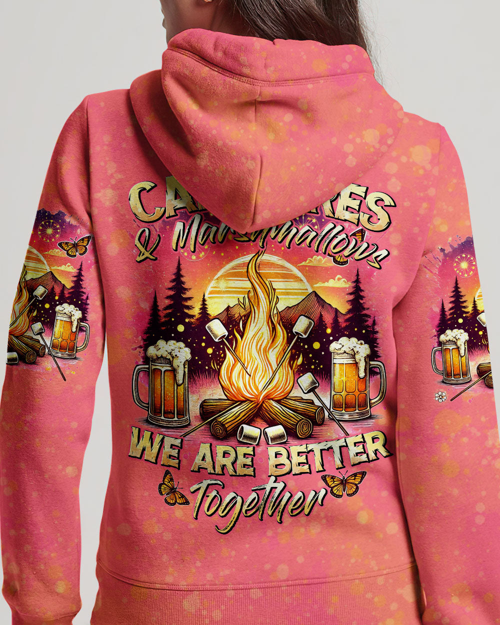 JUST LIKE CAMPFIRES AND MARSHMALLOWS ALL OVER PRINT - TYTD2506241
