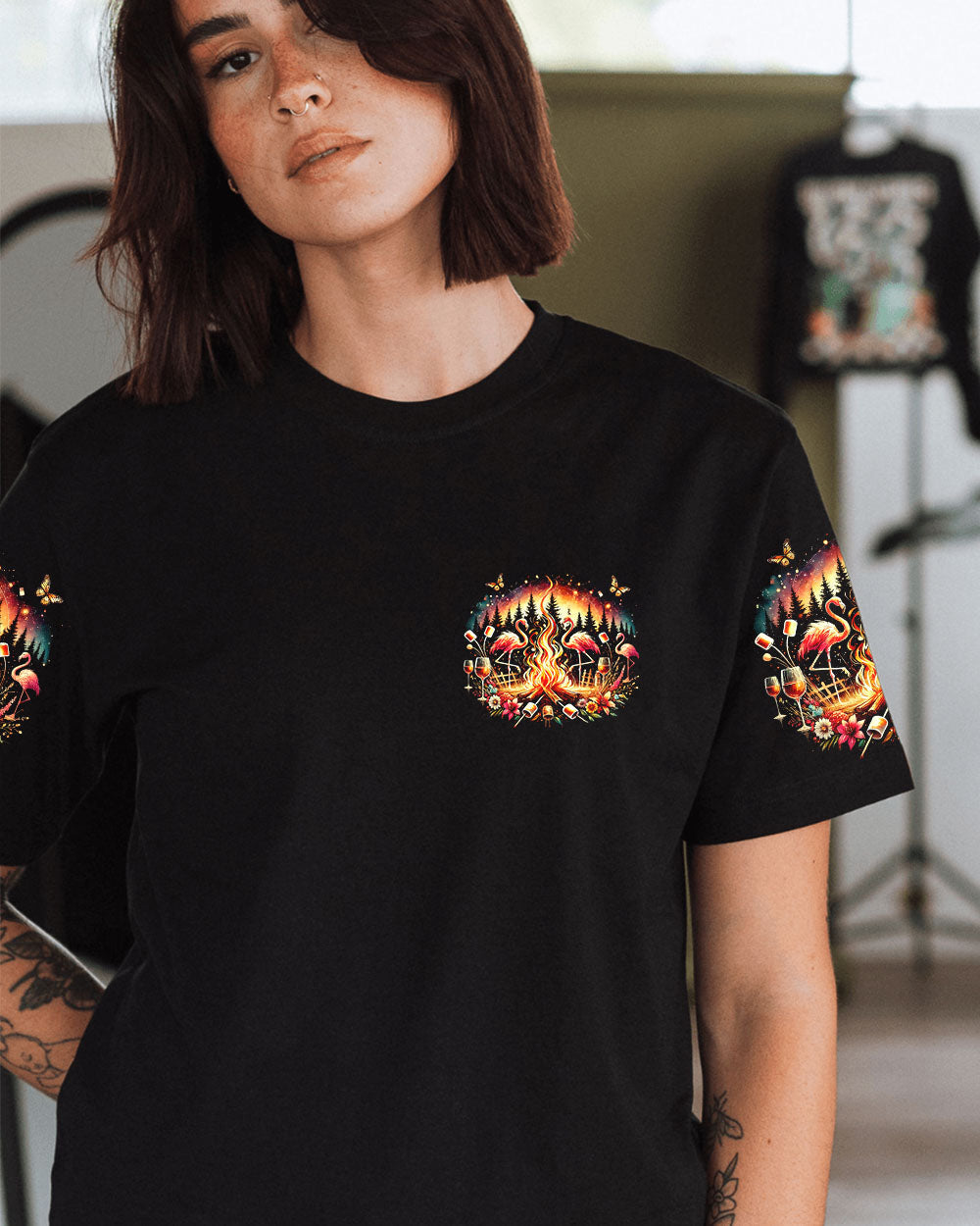 WELCOME TO OUR CAMPSITE ALL OVER PRINT - TYTD2606241