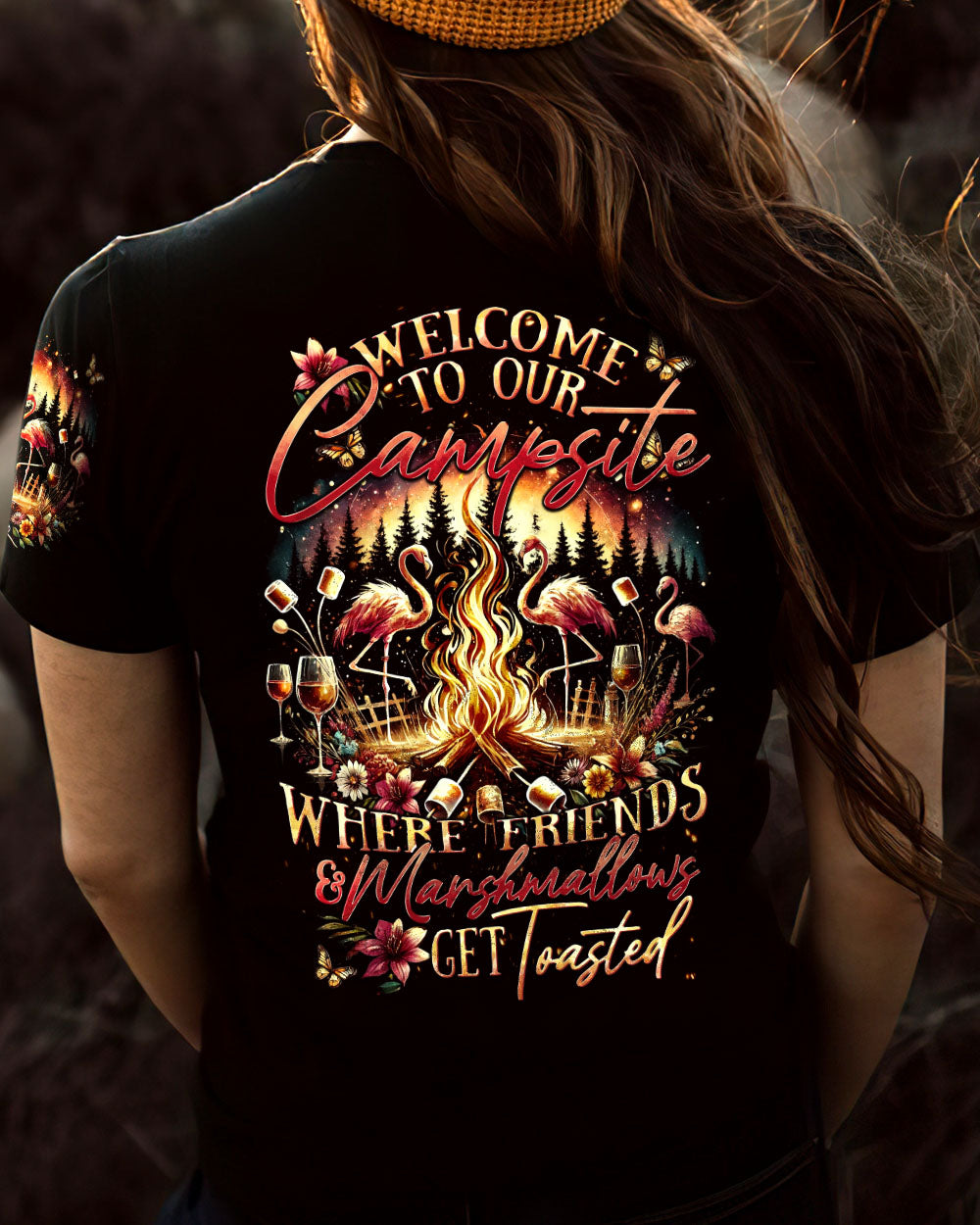 WELCOME TO OUR CAMPSITE ALL OVER PRINT - TYTD2606241