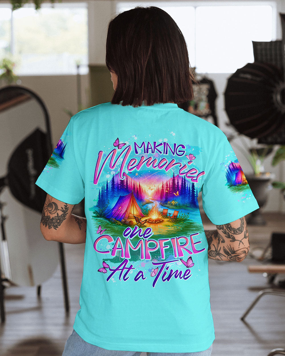 MAKING MEMORIES ONE CAMPFIRE AT A TIME ALL OVER PRINT - TYTD2704241