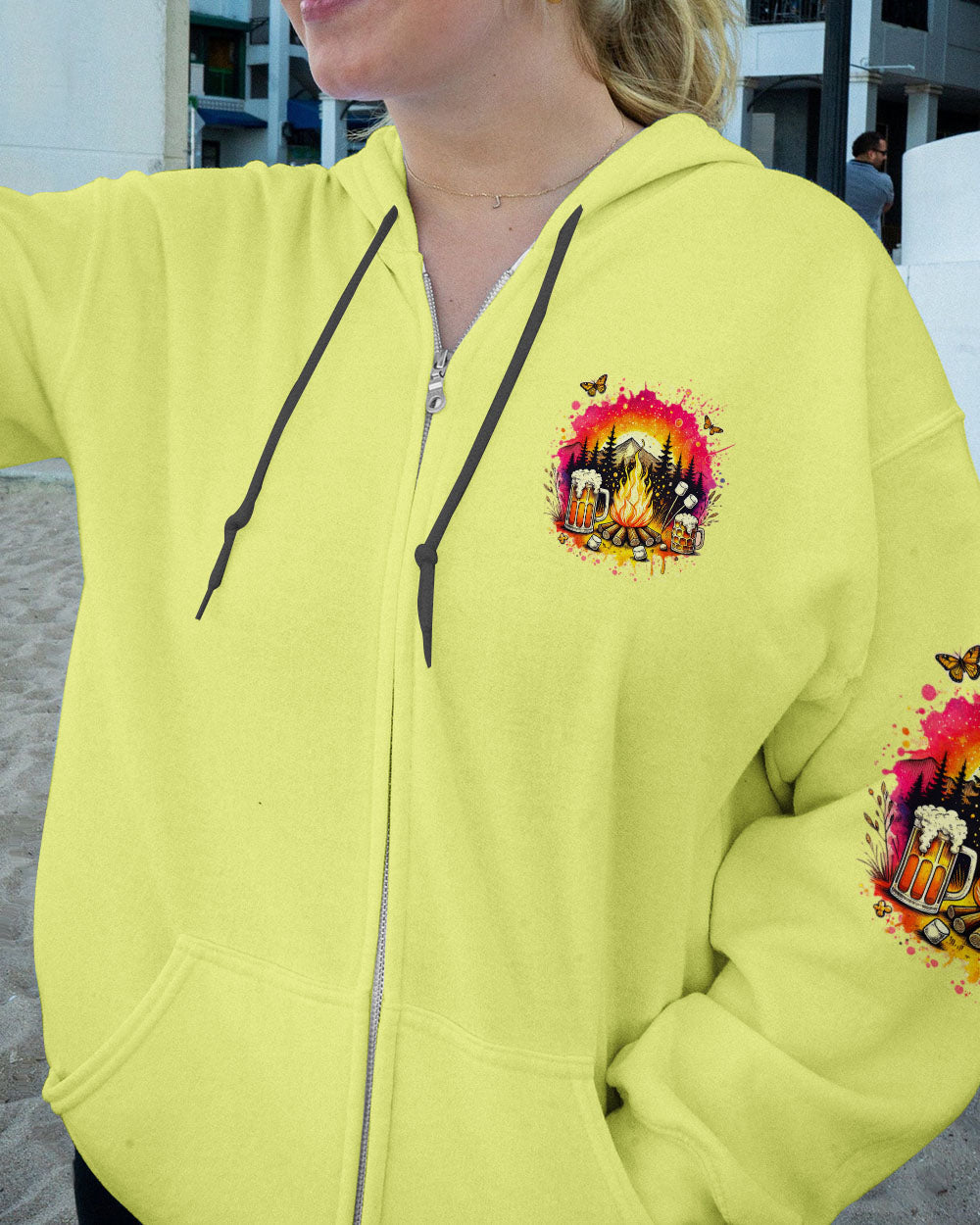 I DON'T ALWAYS DRINK WHEN I'M CAMPING ALL OVER PRINT - TYTD2907241