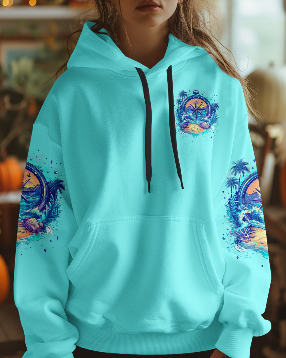 SALTWATER HEALS EVERYTHING COMPASS ALL OVER PRINT - TYTM0904252