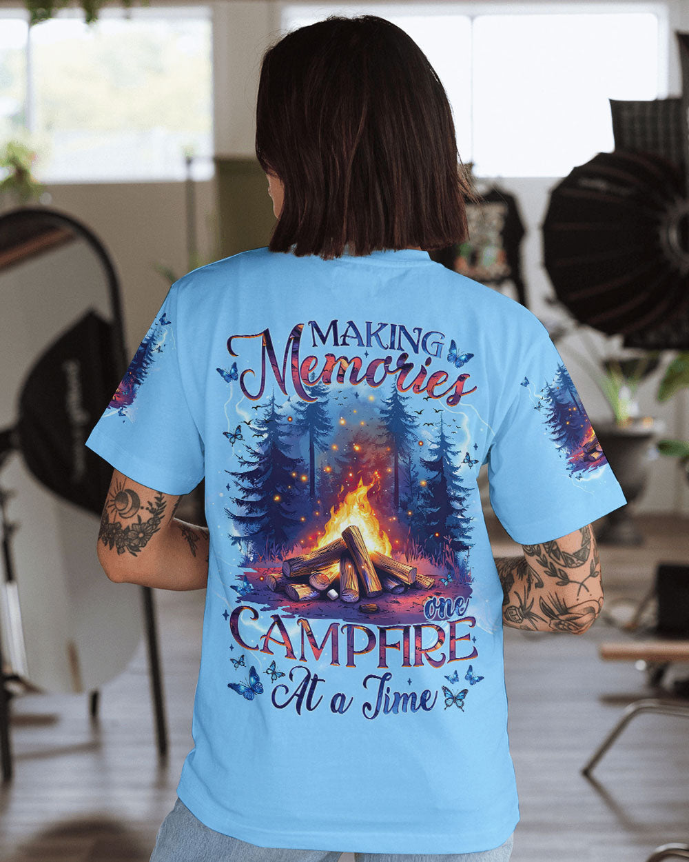 MAKING MEMORIES ONE CAMPFIRE AT A TIME ALL OVER PRINT - TYTM1203251