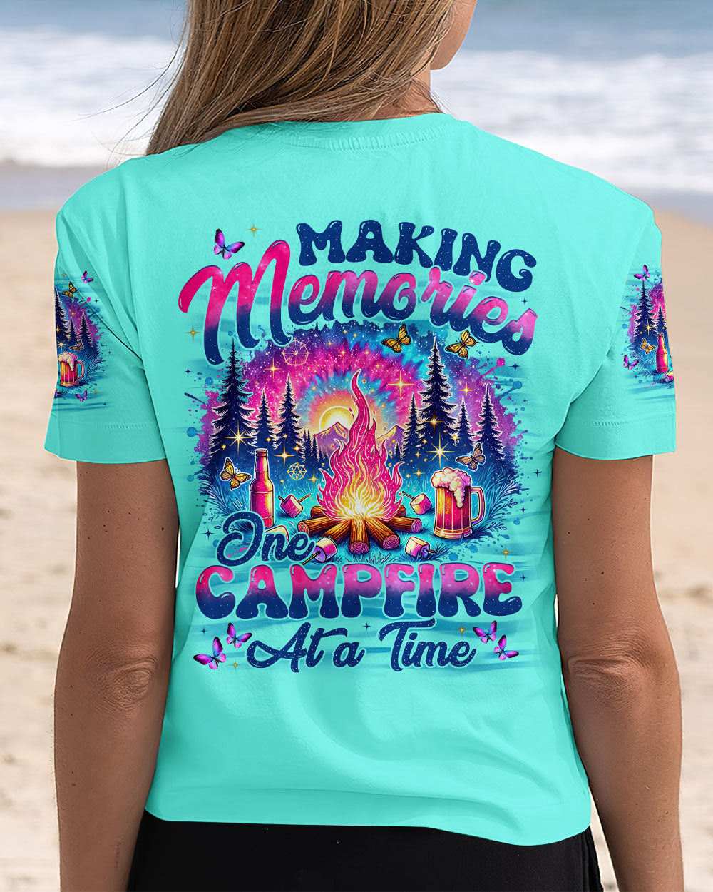 MAKING MEMORIES ONE CAMPFIRE AT A TIME ALL OVER PRINT - TYTM1907242