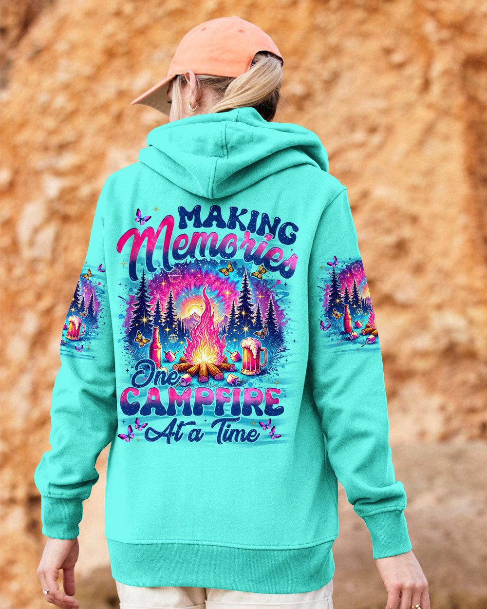 MAKING MEMORIES ONE CAMPFIRE AT A TIME ALL OVER PRINT - TYTM1907242