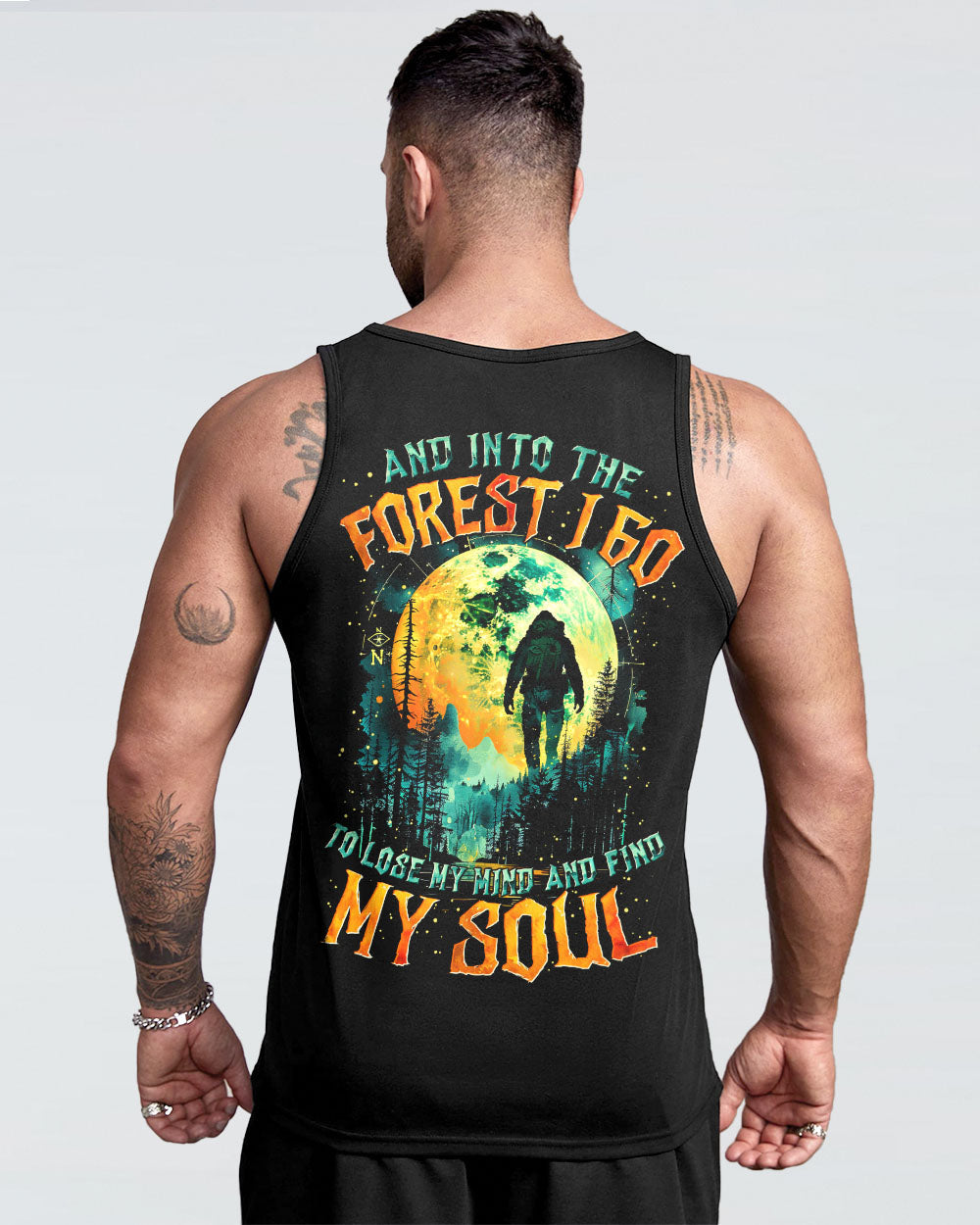 AND INTO THE FOREST I GO BIGFOOT ALL OVER PRINT - TYTM2101251