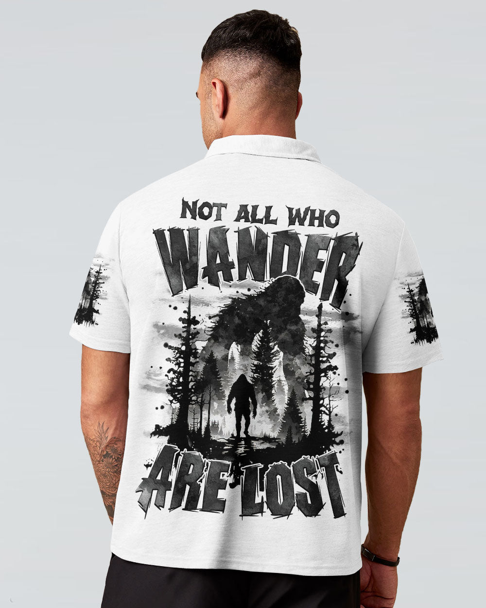 NOT ALL WHO WANDER ARE LOST BIGFOOT ALL OVER PRINT - TYTM2111242