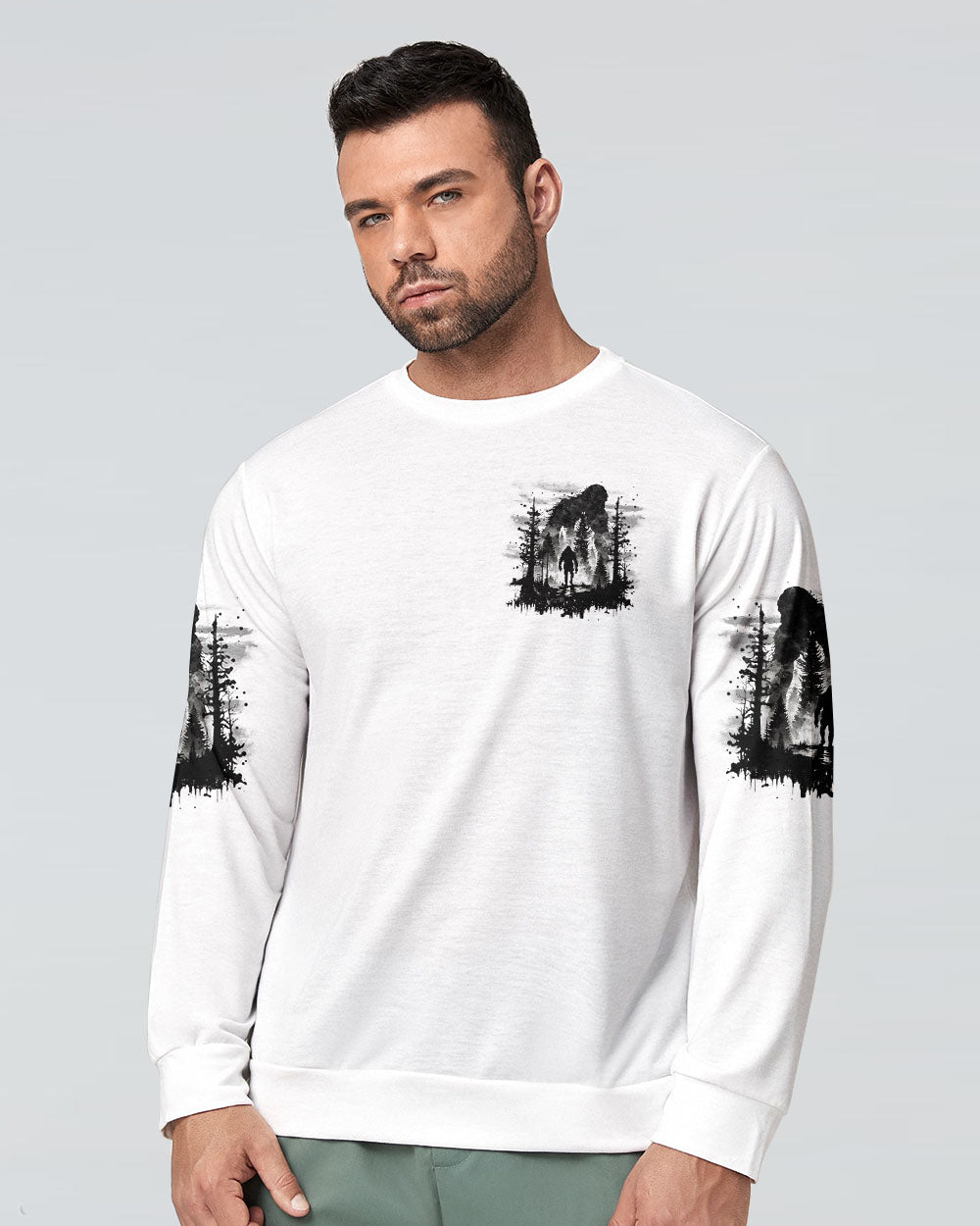 NOT ALL WHO WANDER ARE LOST BIGFOOT ALL OVER PRINT - TYTM2111242