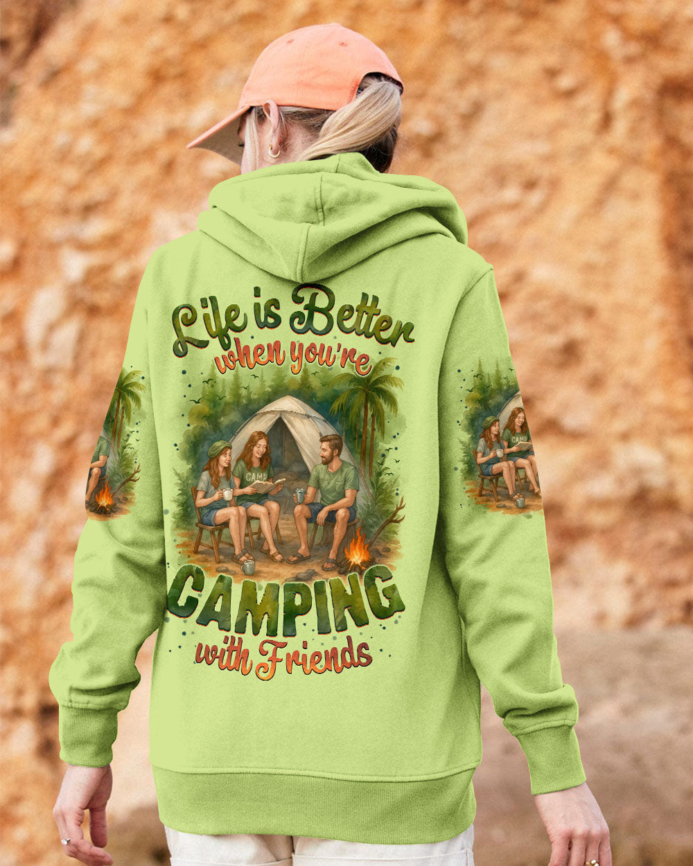 CAMPING WITH FRIENDS ALL OVER PRINT - TYTM2705251