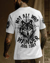 NOT ALL WHO WANDER ARE LOST WOLF ALL OVER PRINT - TYTM2711243