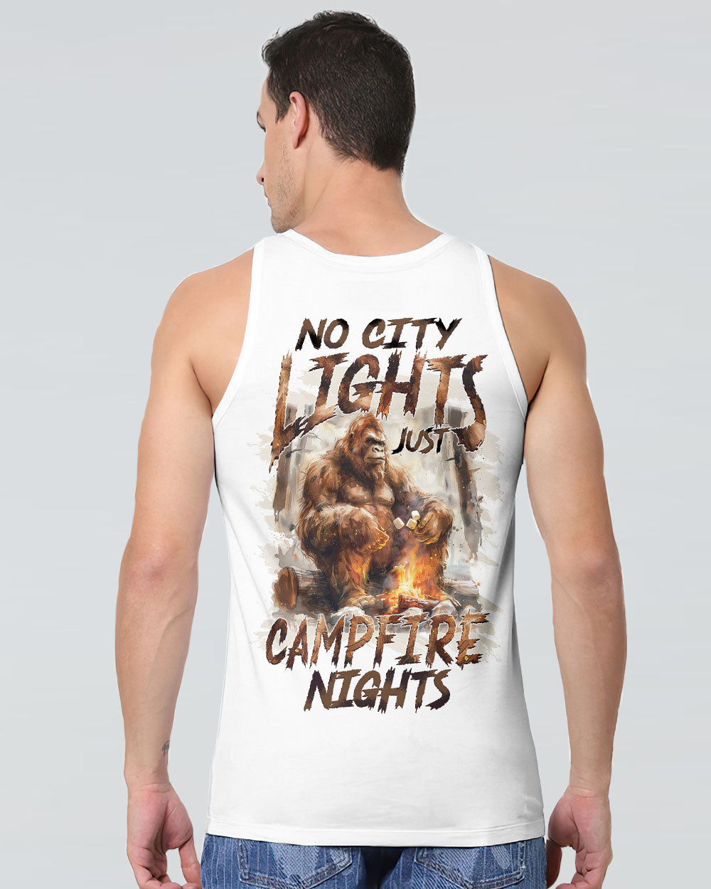 JUST CAMPFIRE NIGHTS BIGFOOT ALL OVER PRINT - TYTM2910242