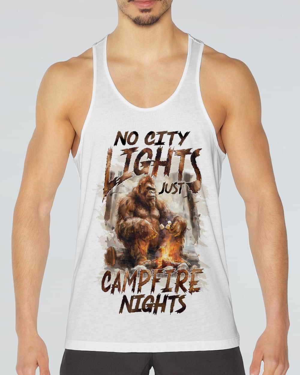 JUST CAMPFIRE NIGHTS BIGFOOT ALL OVER PRINT - TYTM2910242