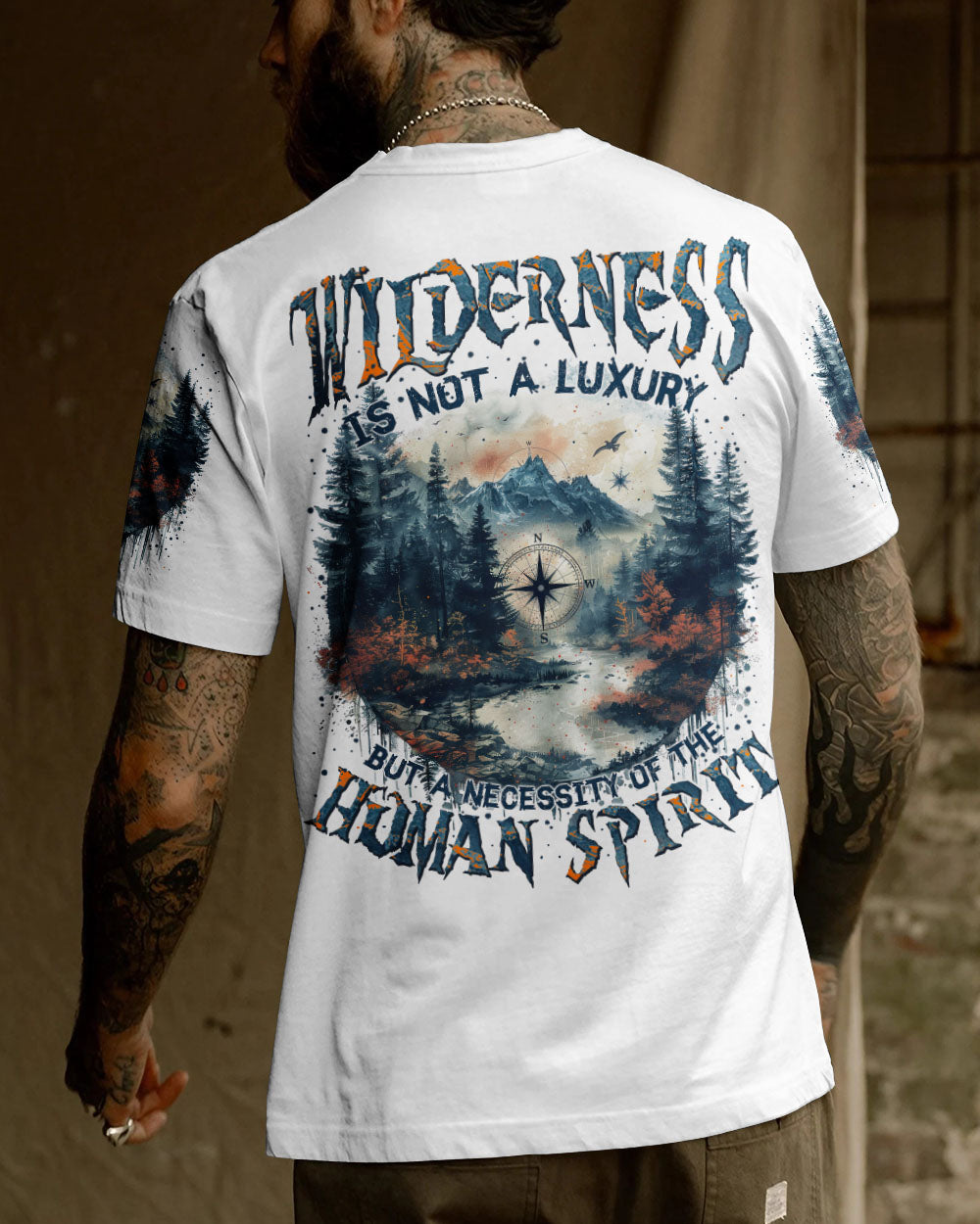 WILDERNESS IS NOT A LUXURY ALL OVER PRINT - TYTM3009241