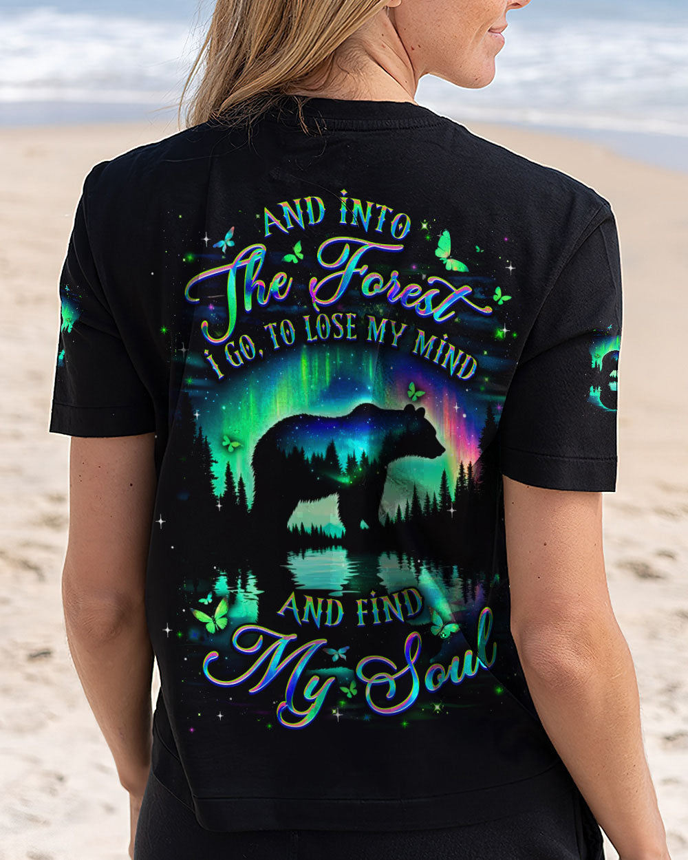 AND INTO THE FOREST I GO BEAR ALL OVER PRINT - YHDU0204254