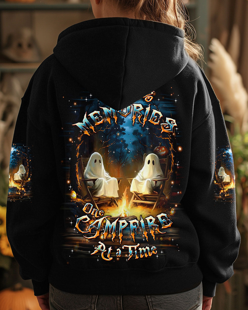 MAKING MEMORIES ONE CAMPFIRE HALLOWEEN ALL OVER PRINT - YHDU0509242