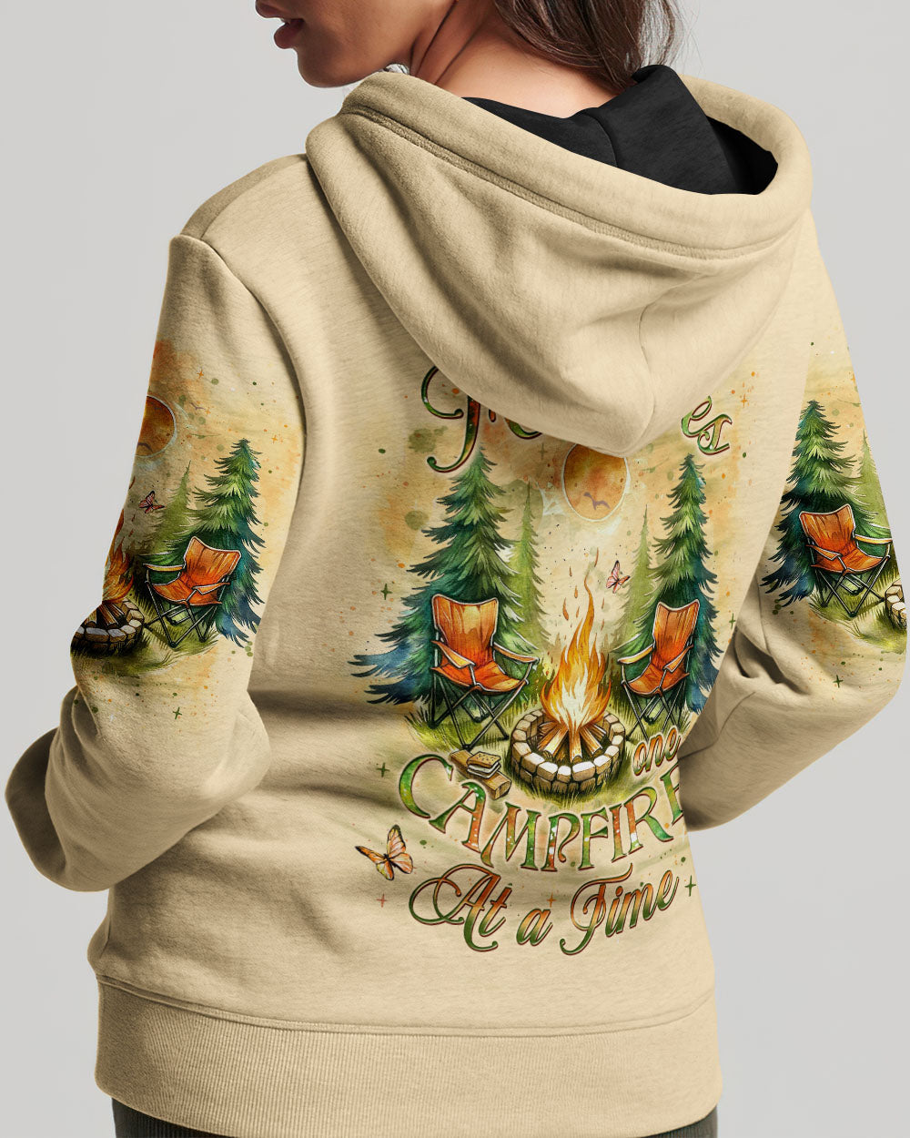 MAKING MEMORIES ONE CAMPFIRE AT A TIME ALL OVER PRINT - YHDU1106241